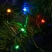Гирлянда 230V 210 LED мульти, IP44, шнур 4м, CL91
