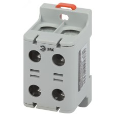 "Клемма силовая вводная КСВ ЭРА NO-224-140 двойная (KE67) 16-95 мм? серая ""L"""