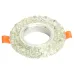Светильник потолочный встраиваемый со светодиодной подсветкой 15LED*2835 SMD 4000K, MR16 50W G5.3, прозрачный, CD941 с драйвером в комплекте