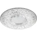 Светильник потолочный встраиваемый со светодиодной подсветкой 15LEDx2835 SMD 4000K, MR16 50W G5.3, прозрачный, CD942 с драйвером в комплекте