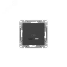 Эпика Механизм розетки USB-С быстрая черный EKF