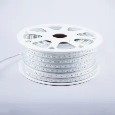 Лента светодиодная, 60SMD(5050)/м 11Вт/м 230V IP65 50м, RGB, LS706 с 2 заглушками в комплекте
