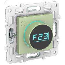 SKANDY Термостат электронный с индикацией SK-T01G мятный IEK