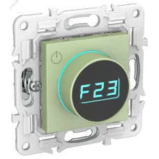 SKANDY Термостат электронный с индикацией SK-T01G мятный IEK