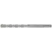Бур по бетону SDS PLUS, Профи, W-образная вставка, двойная спираль, 12 х 160 мм