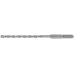 Бур по бетону SDS PLUS ''Профи'' с двойной резьбой 6.5x160 мм