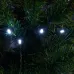 CL34 Гирлянда линейная,  100 LED 5000К, с эффектом стробов, 10 м +1.5м черный шнур, IP65