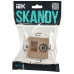 SKANDY Розетка двойная TV+RJ45 кат.6E SK-A15Sa песочный IEK