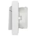 Розетка Intro Accent 6-210-01 2х2P+E Schuko с крышками штор., 16А-250В, IP44, СУ, AL/CU, белый