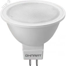 Лампа светодиодная LED 10вт 230в GU5.3 тепло-белый