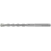 Бур по бетону SDS-PLUS, Профи, крестообразная вставка, двойная спираль, 10 х 160 мм