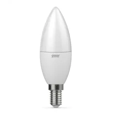Лампа Gauss Elementary Свеча 12W 880lm 3000K Е14 LED 1/10/100