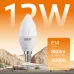 Лампа Gauss Elementary Свеча 12W 880lm 3000K Е14 LED 1/10/100