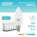 Лампа Gauss Elementary Свеча 6W 450lm 4100K Е14 LED 1/10/100