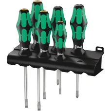 Набор отверток Kraftform Plus Lasertip с подставкой 6 предметов. 334/355/6 Rack