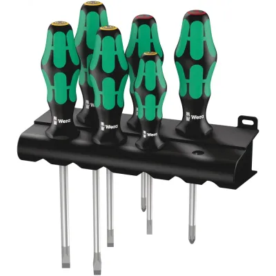 Набор отвёрток Kraftform Plus Lasertip + подставка 334/6 Rack 6 предметов