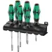 Набор отверток Kraftform Plus Lasertip + подставка 6 предметов. 334 SK/6 Rack