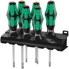Набор отверток Kraftform Plus Lasertip + подставка 6 предметов. 335/350/355/6