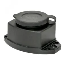 Розетка  настенная с защитной крышкой каучуковая 230В, 2P+PE, 16A, IP44 EKF PROxima