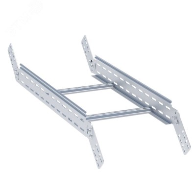 Угол вертикальный шарнирный для лестничного лотка 100x500 мм