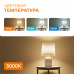 Лампа Gauss Elementary Свеча на ветру 6W 420lm 3000K Е14 LED 1/10/50