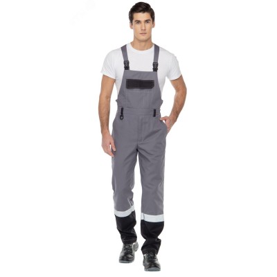 Полукомбинезон мужской Виват NEW цв. сер.-черн., р. 104-108/170-176