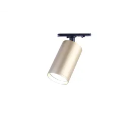 Трековый светильник однофазный ЭРА TR39-GU10 MG под лампу MR16 золото