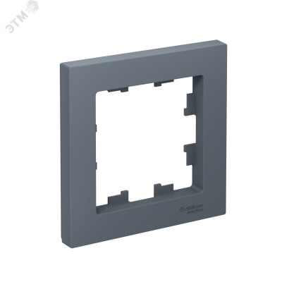 Рамка однопостовая ATLASDESIGN грифель