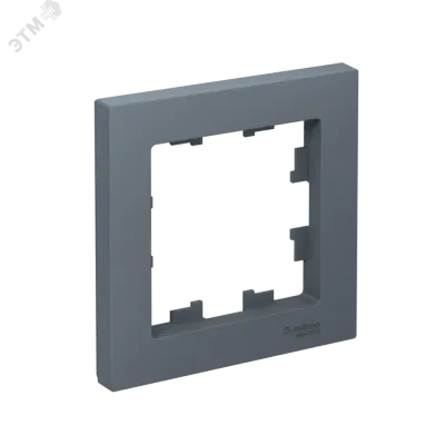 Рамка однопостовая ATLASDESIGN грифель