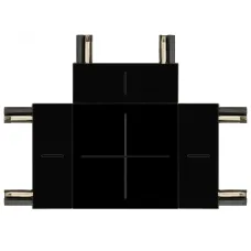 Коннектор ЭРА TRM-S5-CT BK Т-образный для тонкого магнитного шинопровода черный
