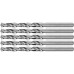 Сверла по металлу HSS, угол заточки 118°, 2,5 x 57 мм, (5 шт.)