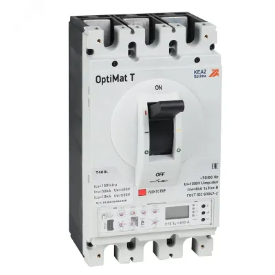 Выключатель автоматический OptiMat T630L ETE 630 A 4P
