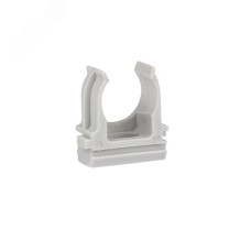 Крепеж-клипса для ручного монтажа d25 мм  серая EKF-Plast