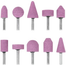 Шарошки абразивные по металлу, 10 шт. (большие)
