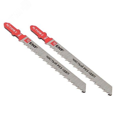 Пилки для электролобзика прямые T101B (чистовой рез по ДВП)(SK5)(2 шт)  Expert