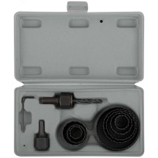 Пилы круговые набор 8 шт (19, 22, 28, 32, 38, 44, 51, 64 мм) в кейсе