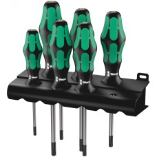 Набор отверток с фиксацией крепежа + подставка 6 предметов. 367/6 TORX HF Kraftform Plus