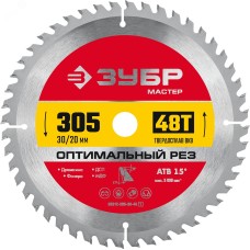 Диск пильный по дереву Оптимальный рез 305X30мм 48Т, диск пильный по дереву