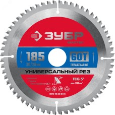 Диск пильный по алюминию Универсальный рез 185X30/20мм 60Т