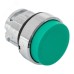 Исполнительный механизм кнопки XB4 зеленый выпирающая возвратный без фиксации, без подсветки IP65