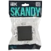 SKANDY Заглушка с суппортом SK-C01T титан IEK