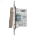 SKANDY Кнопка звонка с индикацией для отелей 10А SK-V17Sa песочный IEK