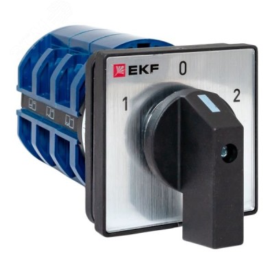 Переключатель кулачковый ПК-1-43 63А 3P 1-0-2 IP65 EKF