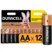Duracell батарейки щелочные размера AA, 12 шт. в упаковке Duracell батарейки щелочные размера AA, 12 шт. в упаковке