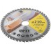 Диск пильный для циркулярных пил по дереву, спец. форма зуба 210x30/25.4x48Т