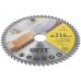 Диск пильный для циркулярных пил по дереву 216 х 32/30 х 60T