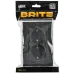BRITE Розетка 2-местная с заземлением без защитных шторок плоская 16А в сборе РСПл12-3-БрГ графит IEK
