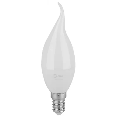 Лампа светодиодная ЭРА GREEN LINE LED BXS-6W-830-E14 GL E14 6 Вт свеча на ветру теплый свет
