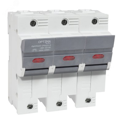 Предохранитель-разъединитель модульный OptiHold CFH22-100-3