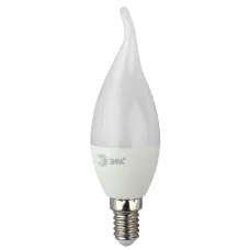 Лампочка светодиодная ЭРА STD LED BXS-5W-840-E14 E14 / Е14 5Вт свеча на ветру нейтральный белый свет